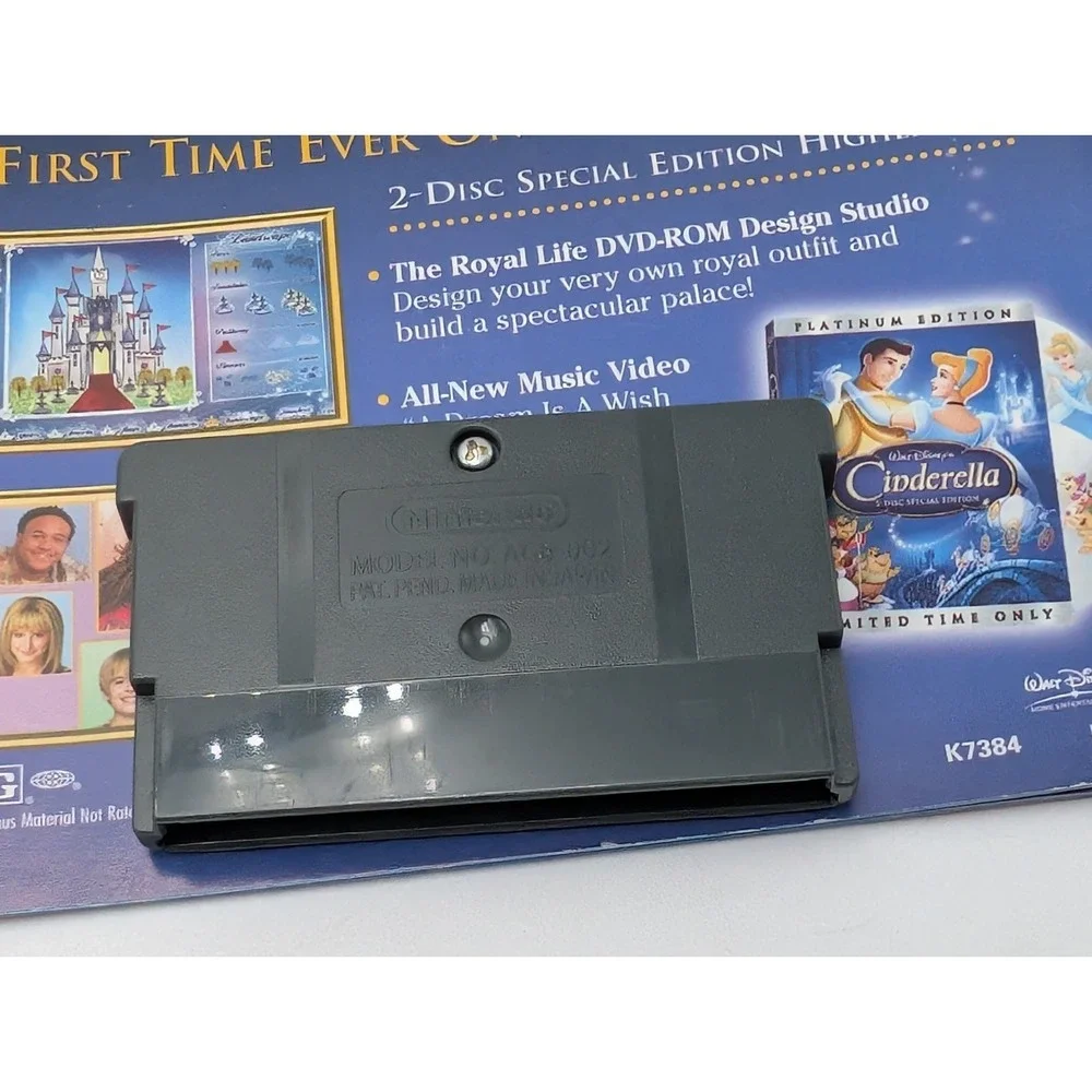Nintendo Game Boy Advance Disney's Cinderella Magical Dreams W/ Manual